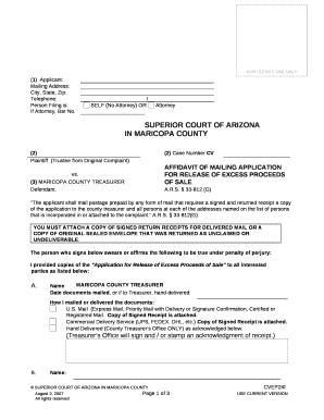 Maricopa County Excess Proceeds List - Pdfslibforyou.com