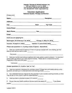 Aquatic Therapy & Rehab Institute, Inc