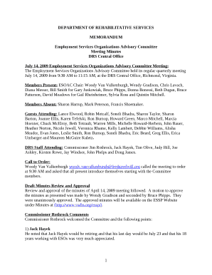 Department of Rehabilitative Services