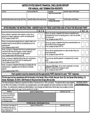Fillable Online FOR ANNUAL AND TERMINATION REPORTS Fax Email Print ...