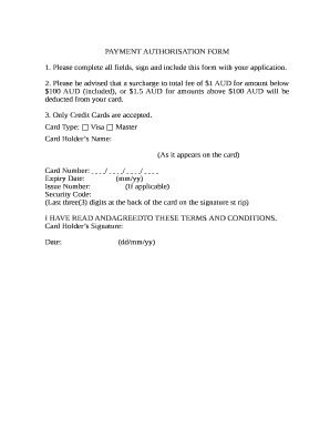 Please be advised that a surcharge to total fee of $1 AUD for amount below $100 AUD (included), or $1