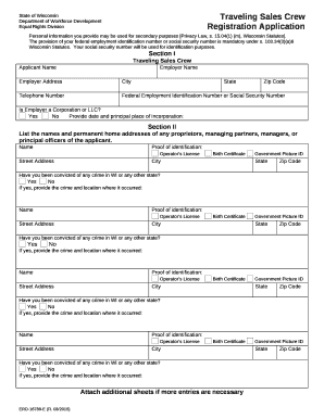 Traveling Sales Crew