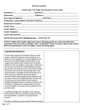 Vehicle Type: 5x8 Single Axle Aluminum Frame Trailer