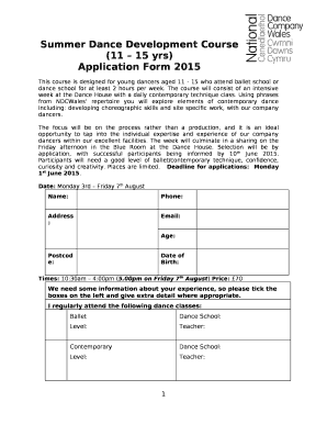 This course is designed for young dancers aged 11 - 15 who attend ballet school or dance school for at least 2 hours per week