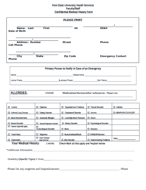 Primary Person to Notify in Case of an Emergency
