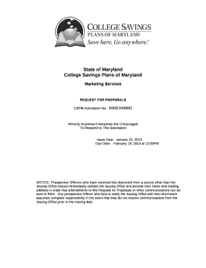 CSPM Solicitation No:R60R3400002