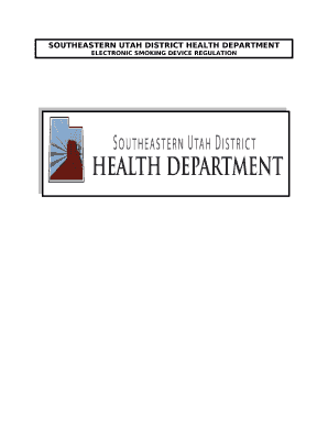 SOUTHEASTERN UTAH DISTRICT HEALTH DEPARTMENT