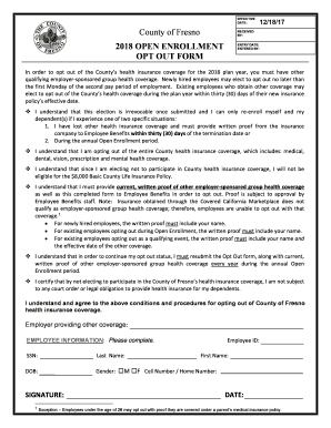 Printable can i opt out of employer health insurance - Edit, Fill Out & Download Resume Samples ...