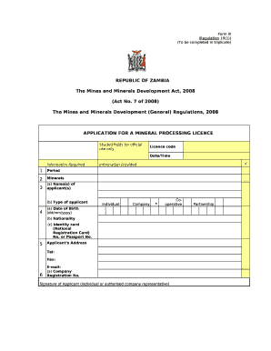 (Regulation 10(1))