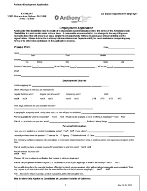 Applicants with disabilities may be entitled to reasonable accommodation under the terms of the Americans with Disabilities Act and certain state or local laws