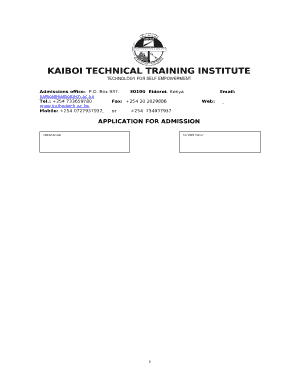 Kaiboi technical training institute