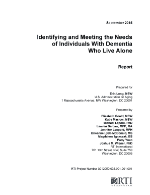 Fillable Online of Individuals With Dementia Fax Email Print - pdfFiller