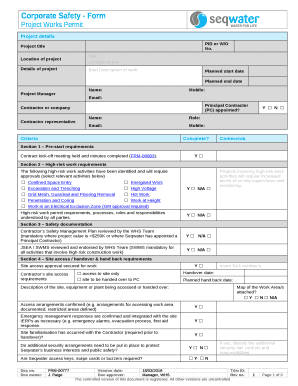 PID or W/O No