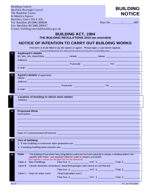 Basildon Council - Building Control - FREE Mobile App; Request a ...