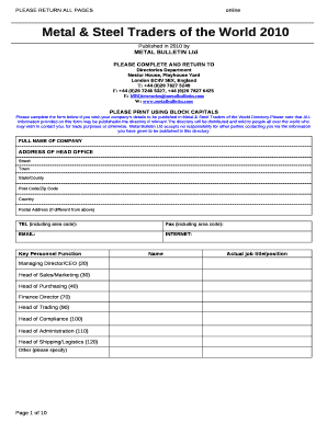 METAL BULLETIN Ltd