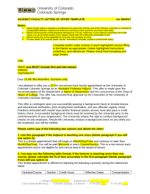 Adjunct faculty status is awarded to an individual who previously held the rank of full Professor, Associate, or Assistant at a comparable institution