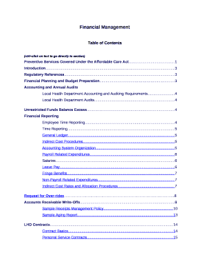 Financial Planning and Budget Preparation3