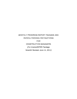 (For Invoice/MPRR Package