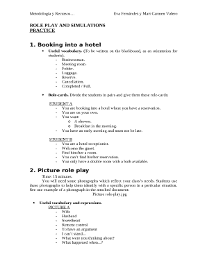 ROLE PLAY AND SIMULATIONS