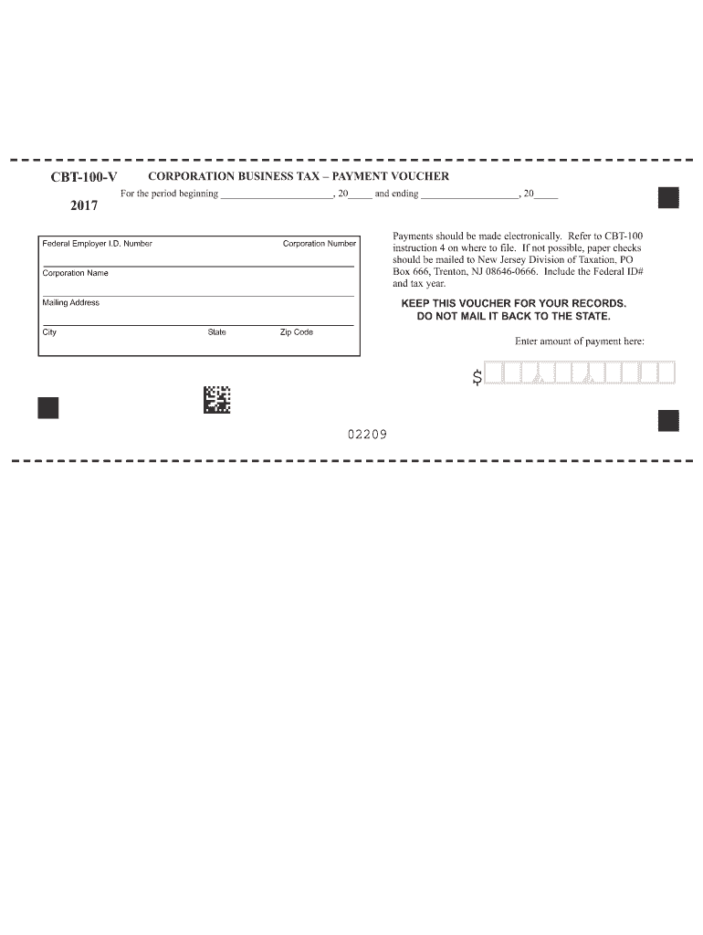 nj 100 2017-2019 form Preview on Page 1