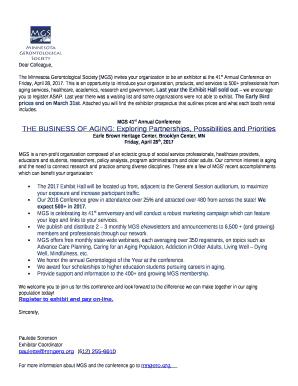 This is an opportunity to introduce your organization, products, and services to 500+ professionals from aging services, healthcare, academics, research and government