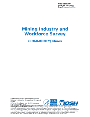 Mining Industry and Workforce Survey