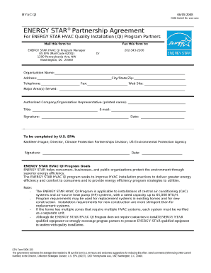 ENERGY STAR HVAC QI Program Manager