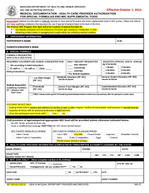 MEDICAL DOCUMENTATION - HEALTH CARE PROVIDER AUTHORIZATION