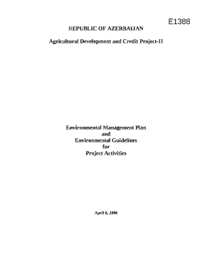 Agricultural Development and Credit Project-II