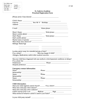 Form preview