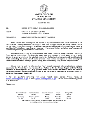 TO:MOTOR CARRIERS of HOUSEHOLD GOODS