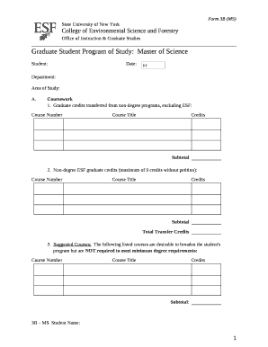 Form 3B (MS)