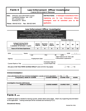 Form A Testing Registration