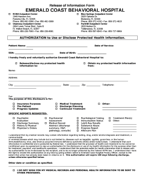 Emerald coast behavioral