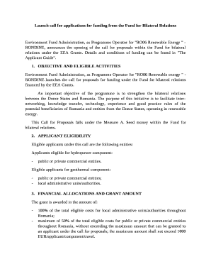 Launch call for applications for funding from the Fund for Bilateral Relations