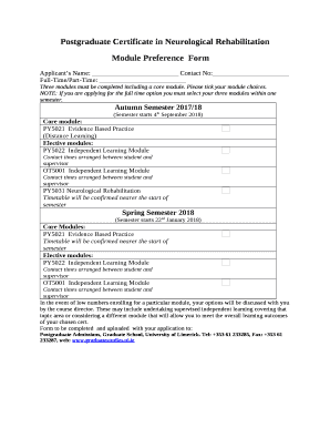 Postgraduate Certificate in Neurological Rehabilitation