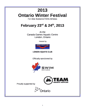 Ontario Winter Festival