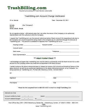 Com Account Change Verification