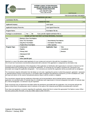 INTERIM CONSULTATION PROCESS