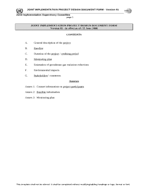 abbreviations - JI - unfccc