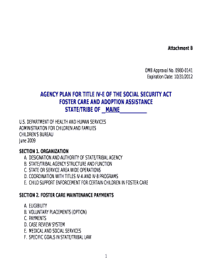 STATE/TRIBE OF MAINE