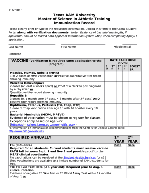 Please clearly print or type in the requested information