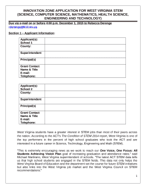 Due via e-mail on or before 4:00 p