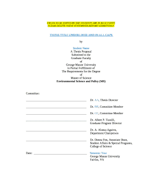 PLEASE DELETE THESE STATEMENTS BEFORE SUBMITTING