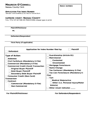 Application for Certificate of Fitness - Nassau County, NY