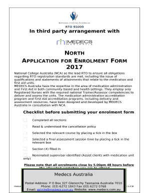 In third party arrangement with