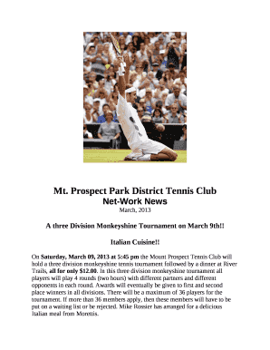 Prospect Park District Tennis Club