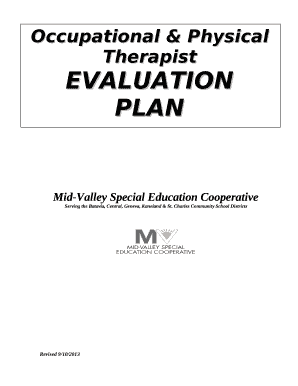 Therapist Evaluation Process and Forms