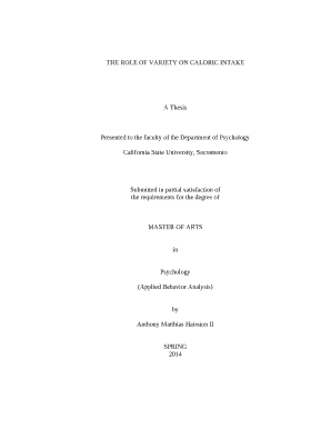 THE ROLE OF VARIETY ON CALORIC INTAKE