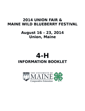 MAINE WILD BLUEBERRY FESTIVAL